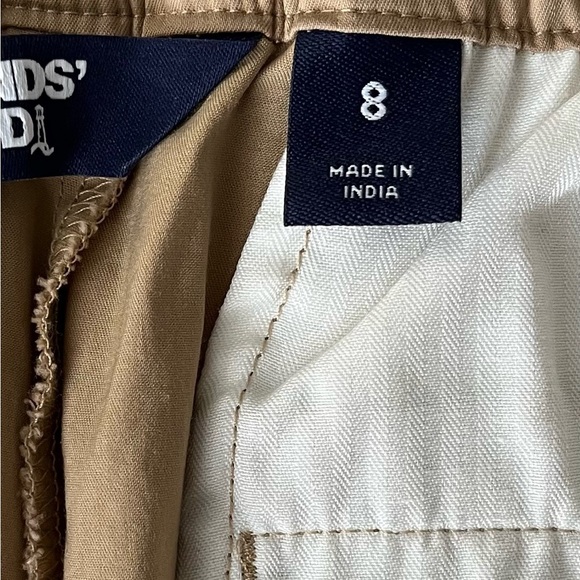 Lands' End Tan Wide Leg Pleated Pants - Picture 11 of 15